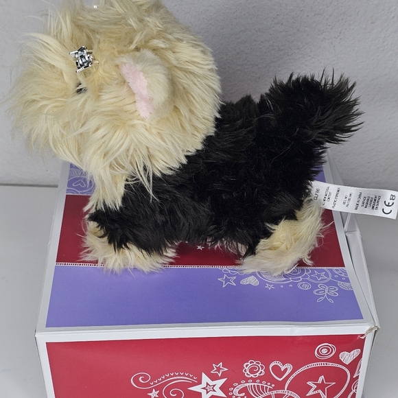 American Girl Truly Me Terrier Puppy Original Box! NO TOY. AG hairclips added! - Picture 3 of 9